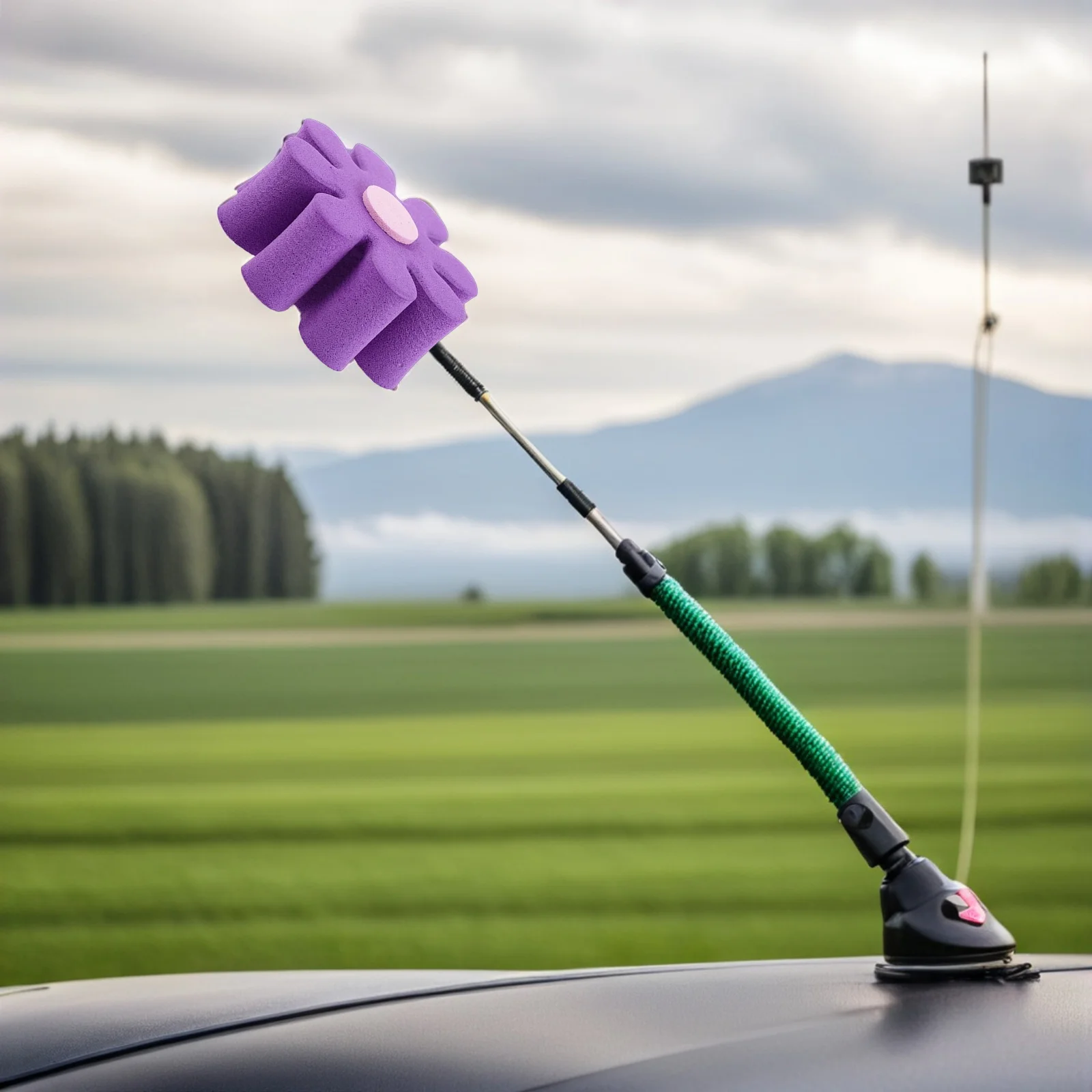 

10Pcs Car Antenna Flower Topper Artificial Eva Decoration Universal Exterior Automotive Antenna Cover Car Accessories Girl