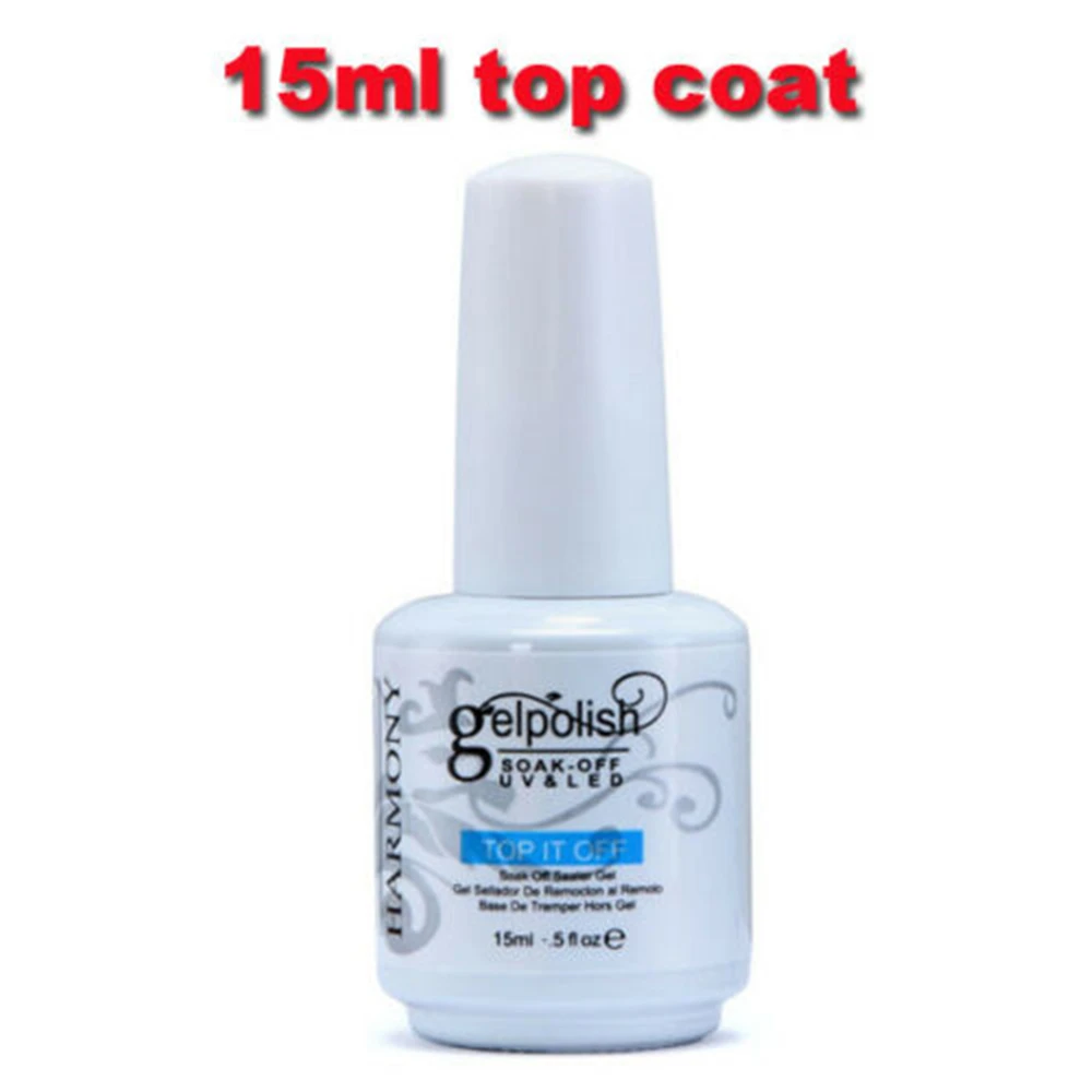 15ml Crystal Base Coat NoWipe Top Coat Matt Top Coat Tempered Top Coat Refill Package Nail Gel Polish Nail Art база для ногтей