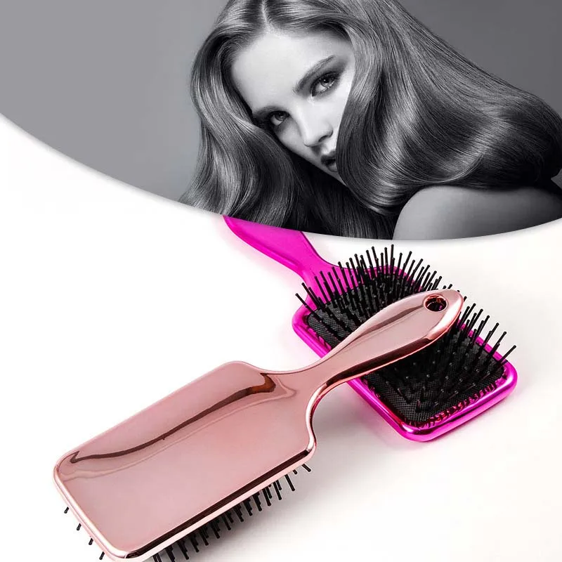 

Mirror-style Hair Comb Hair Scalp Massage Comb Airbag Hairbrush Salon Hairdressing Curly Hair Comb Anti-static Adults Kids Combs