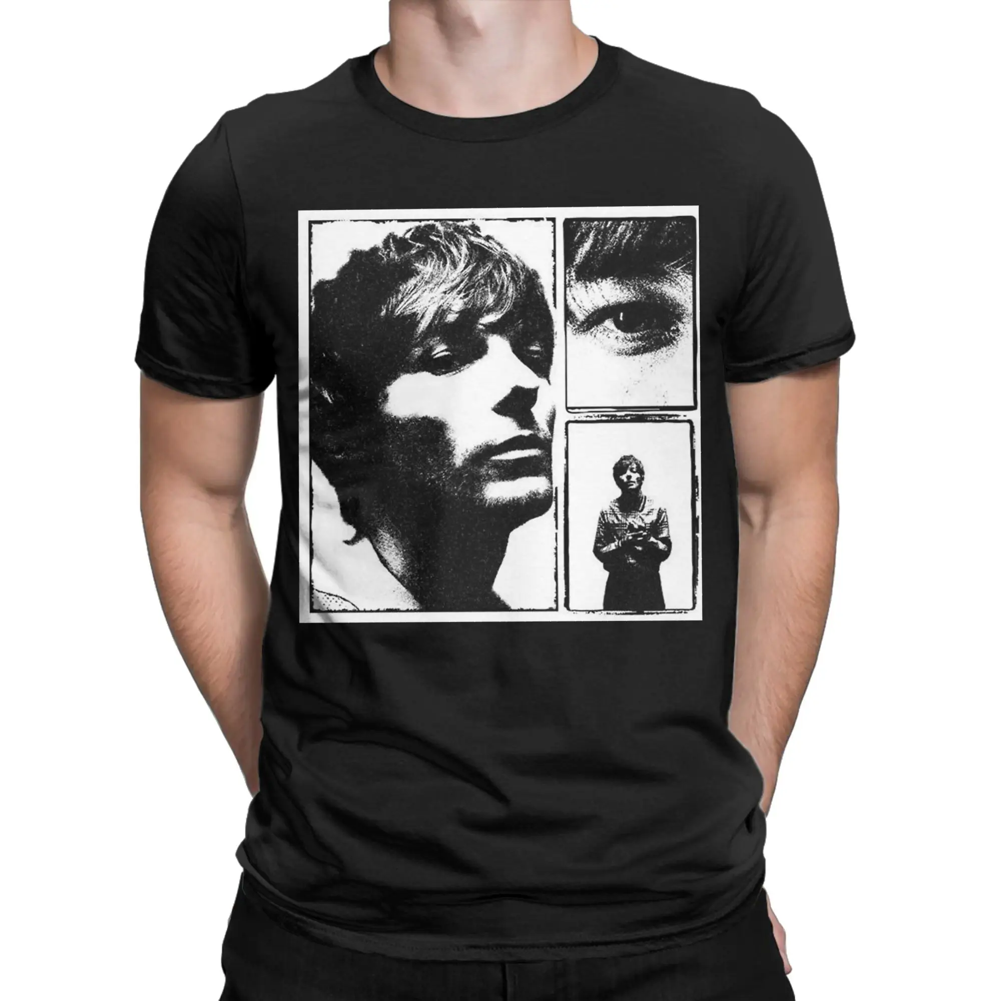 Louis Tomlinson features close up T Shirt Summer 100% Cotton T-Shirts For Men Leisure Design Tshirt Short Sleeves Y2K Basic Tees