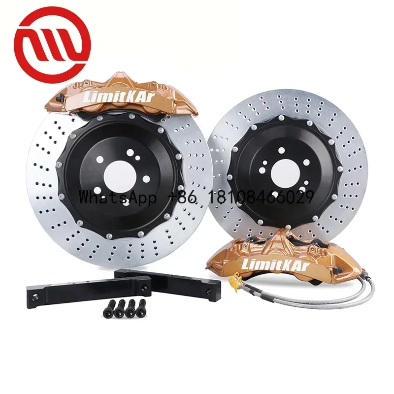 Performance Upgrade Auto Parts Racing Brake System Big Brake Disc Kit 6 POT GT6 355/380/405mm disc for 18/19/20/21/22 Inch Wheel