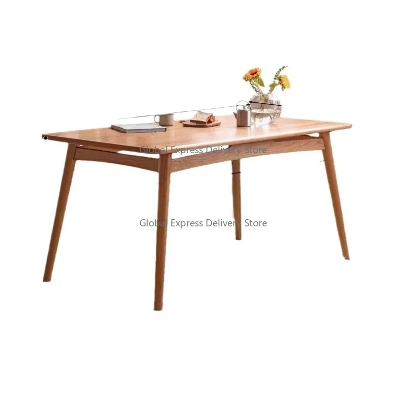 

Solid wood dining table