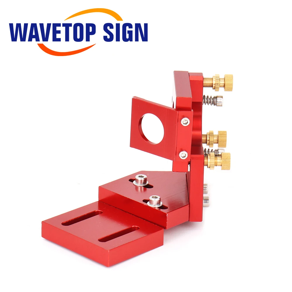 WaveTopSign CO2 مرآة تركيب ليزر ثانية 25 مم 2nd مرآة جبل جبل متكامل لقطع ليزر Co2 وآلة الحفر
