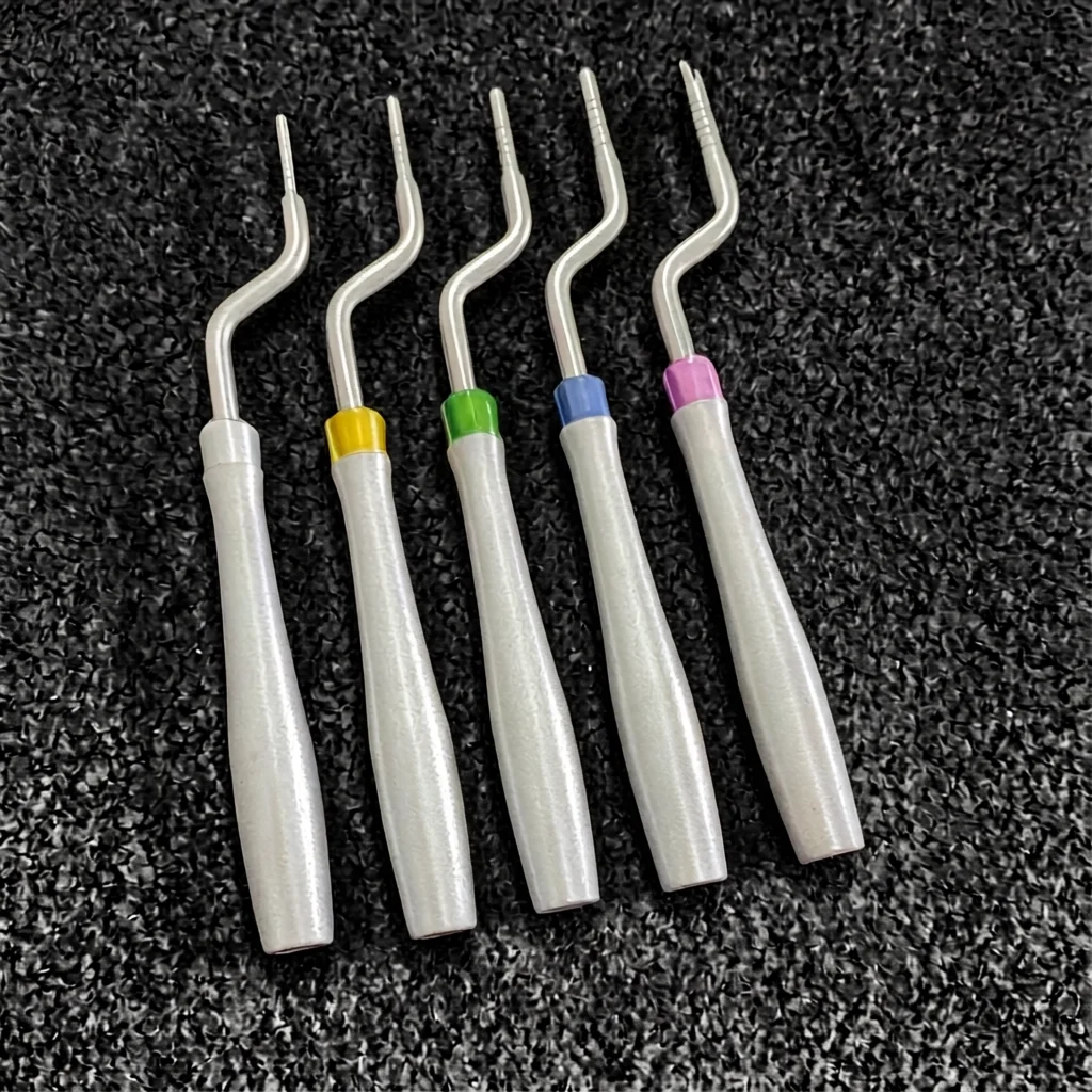 Dental Bone Hammer, Stainless Steel, Nylon Faucet, Impact Resistance, Shock Absorption, Extraction Tapping Tool, Gum Protection