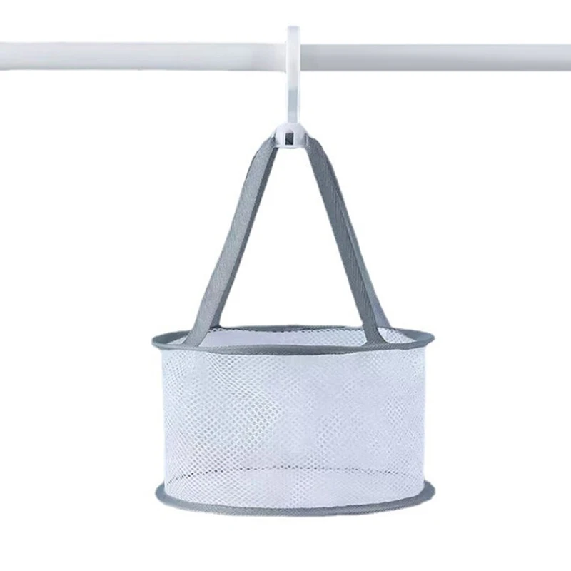 【Drying Rack Hanging Basket Beauty Egg Drying Net Bag Hangable Makeup Brush Storage Rack Storage Organizer】 view 5