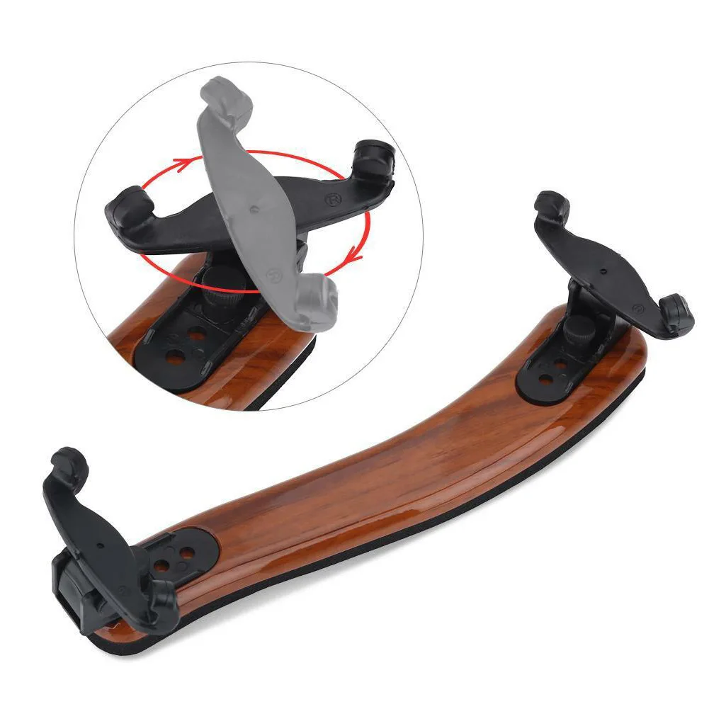 Nuovo poggiaspalla per violino professionale 3/4-4/4 full size regolabile in acero violino poggiaspalla accessori per violino 1 pz