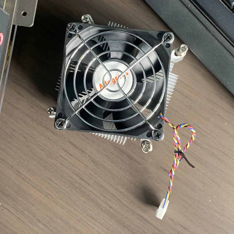 Efficiente CPU Raffreddato ad Aria Dispositivo di Raffreddamento 4PIN PWM Torre Processore PC Ventola di Raffreddamento da 80MM per Intel LGA 2011 X99 X79 E5 2011-3 Ventilatore