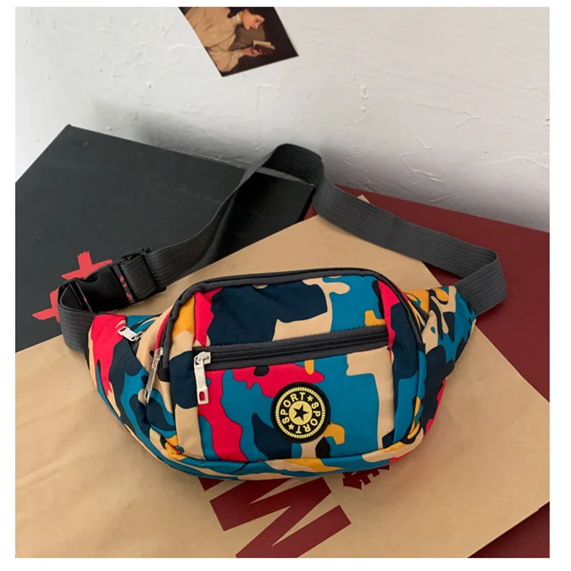 Travel Women Men Male Waist Bag Pack Casual Functional Belt Shoulder Bags Sports Belt Pouch Phone Money Chest Bag Fanny Hip