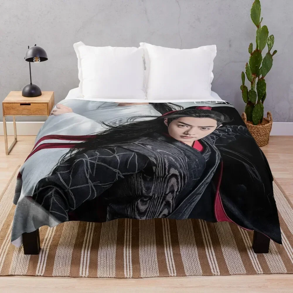 

THE UNTAMED 2019 poster mdzs Throw Blanket Sofas Custom Large anime Blankets