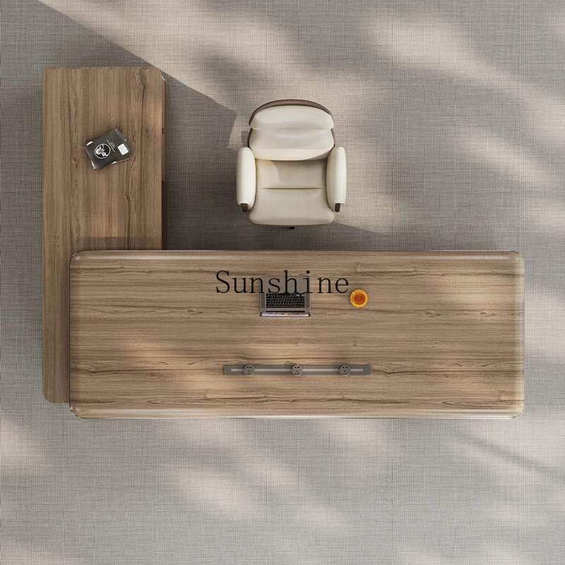 Light luxury atmosphere boss desk simple modern class desk president office desk