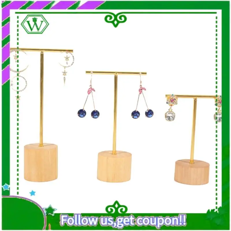 Neueste-12-teilige Mode T-Bar Schmuck Display Rack Ständer Halter Ohrringe Hängen Organizer Schmuck Set