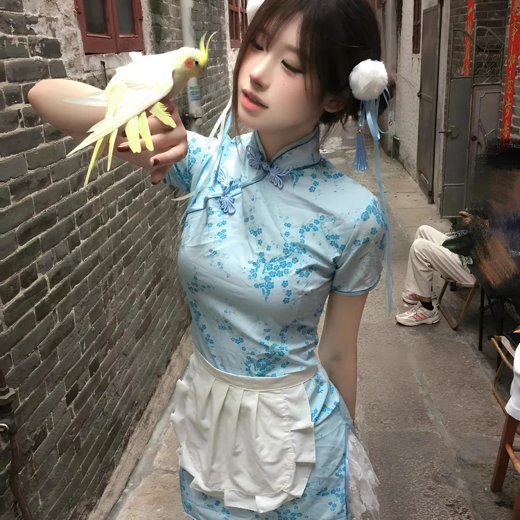 Nieuwe Chinese Sle Dr Halloween Cisas Cosplay orm Zachte Meisje Meid Rok ort Dagelijkse Slijtage