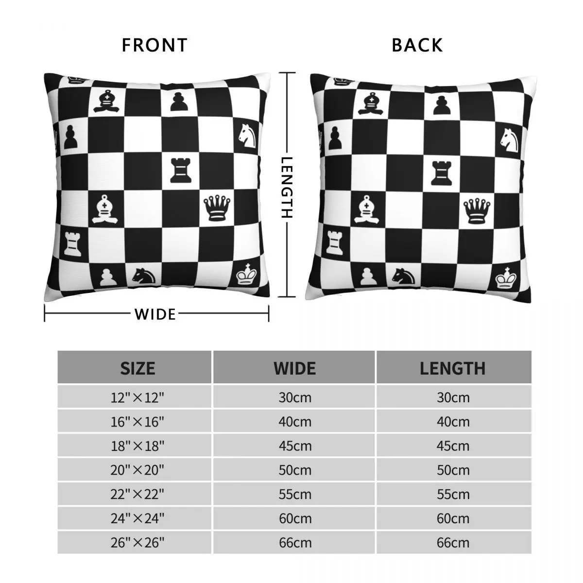 Chess You Only Live Once Pillowcase Polyester Linen Velvet Printed Zip Decor Throw Pillow Case Sofa Cushion Cover Wholesale