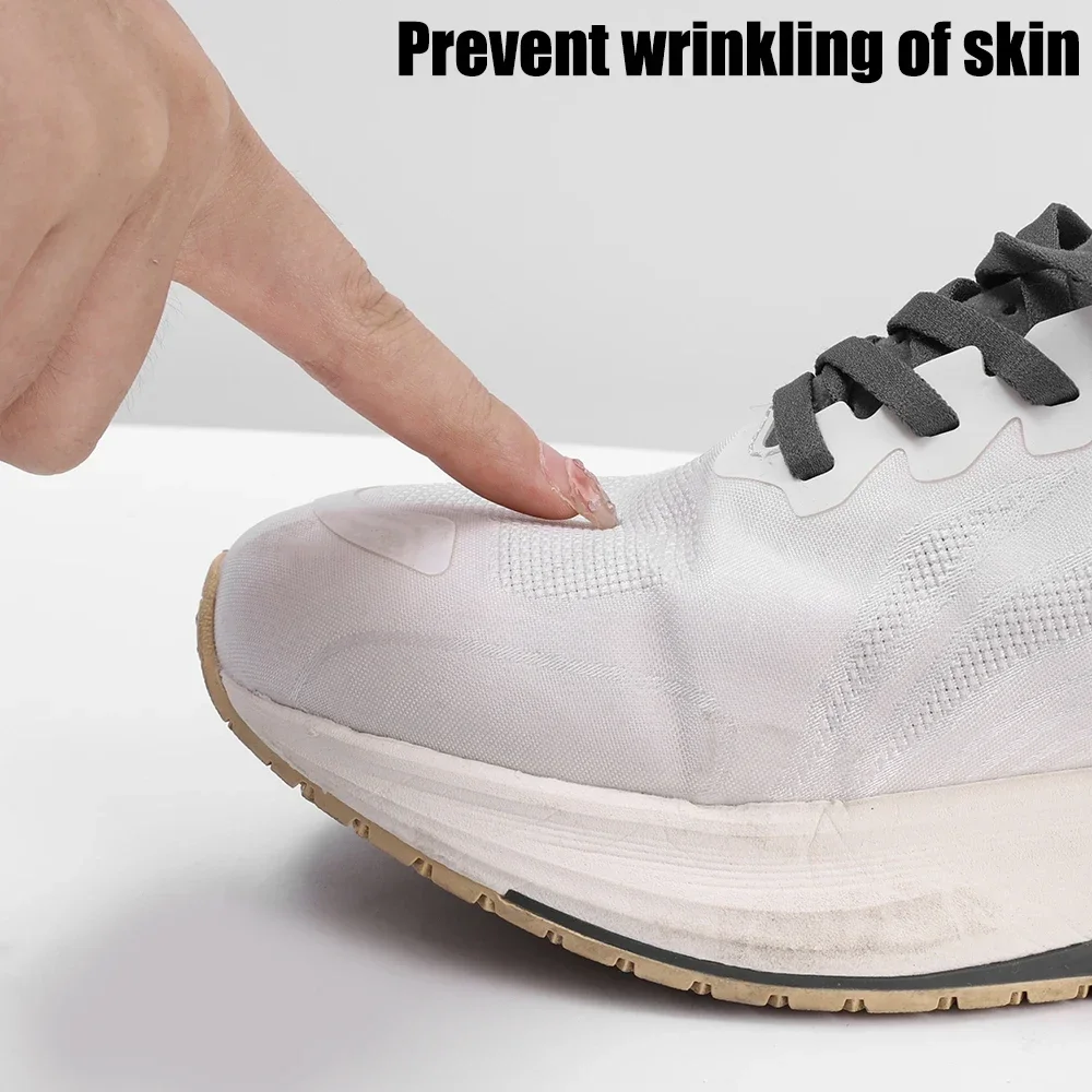 4/2Pcs Sneaker Schild Turnschuhe Anti Falte Falten Falten Schuhe Unterstützung Kappe Kappe Sport Ball Schuhe Kopf keil Kopf Schild – Detail 7