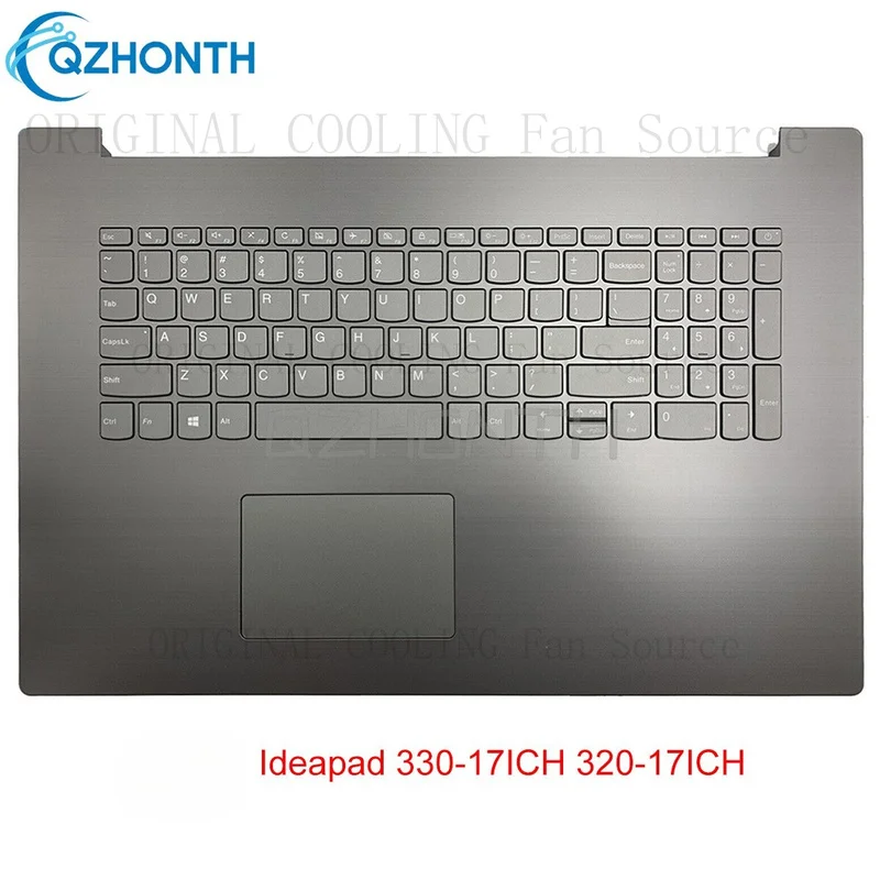 R+ New Palmrest w/ Keyboard Non-Backlit For Lenovo Ideapad 330-17ICH 320-17ICH