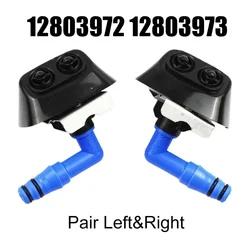 2pcs Car Front Bumper Headlight Washer Nozzle Water Sprayer For Saab 9-3 93 2003-2012 Headlight Washer Nozzle