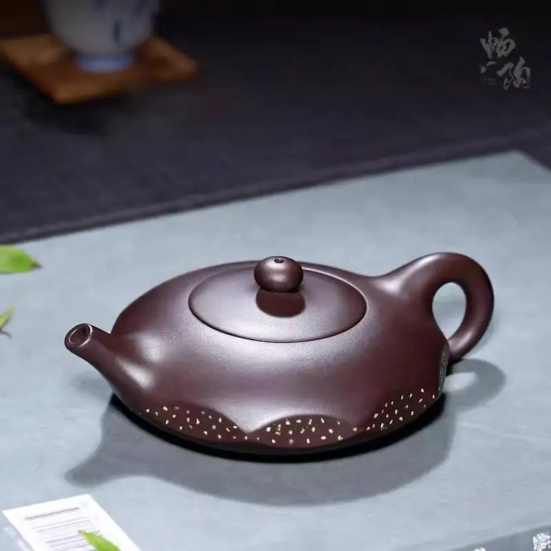 Clearance Saleyixing Master Artist Li Xiaolu Teapot Set Purple Clay Sea Love 150Cc