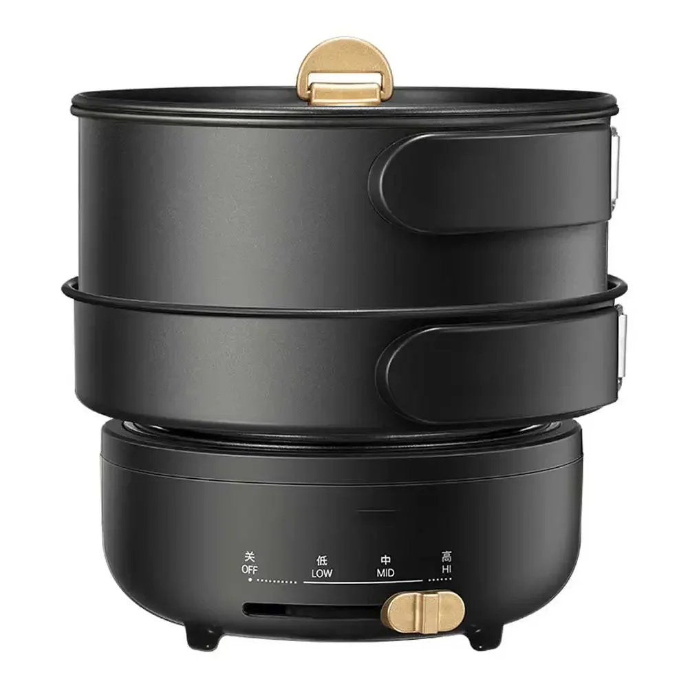 

Portable Small Folding Pot Multifunctional Steaming, Frying, And Frying Split Type Electric Cooking Pot