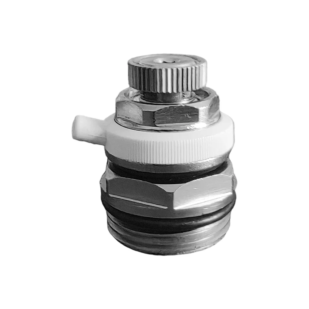 صمام عادم الرادياتير مع تنفيس الهواء الأوتوماتيكي واليدوي من الفولاذ المقاوم للصدأ النحاسي المتوافق مع أنظمة التسخين المختلفة