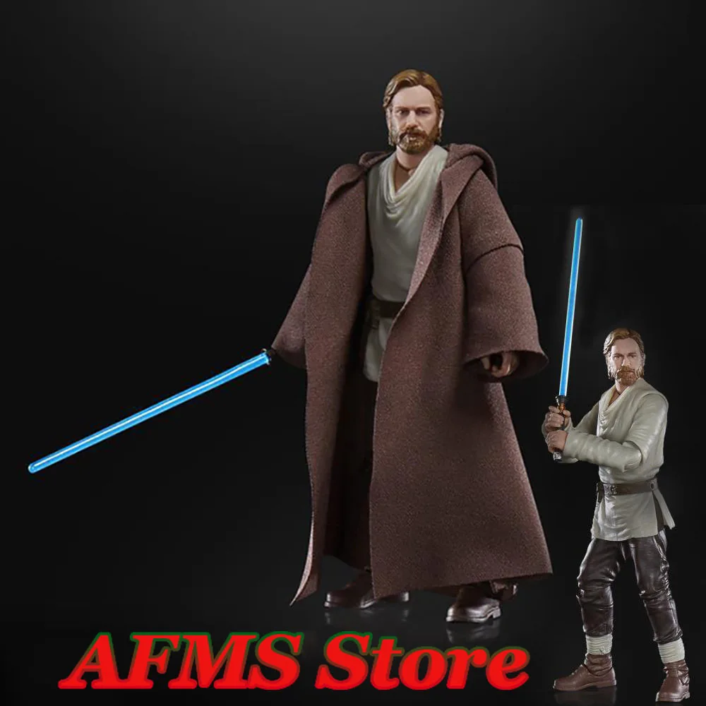 

1/12 Men Soldier Jedi Master Obi-Wan Kenobi Dolls Full Set 6Inch Action Figure Body Festival Collection Model Toys