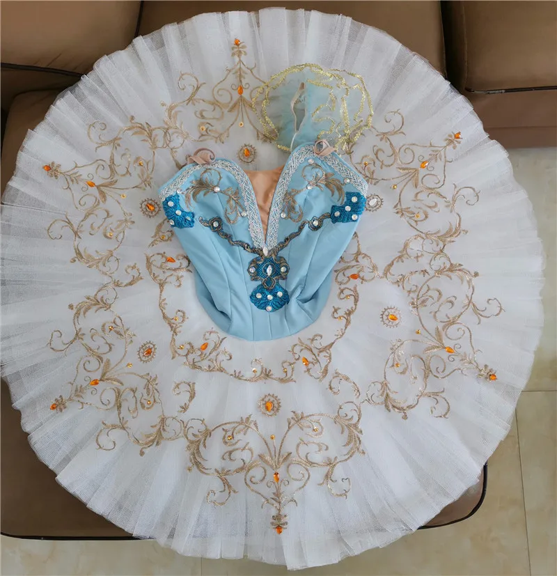 

Professional Custom Size Kids Girls Performance Competition Ballet Tutu Children