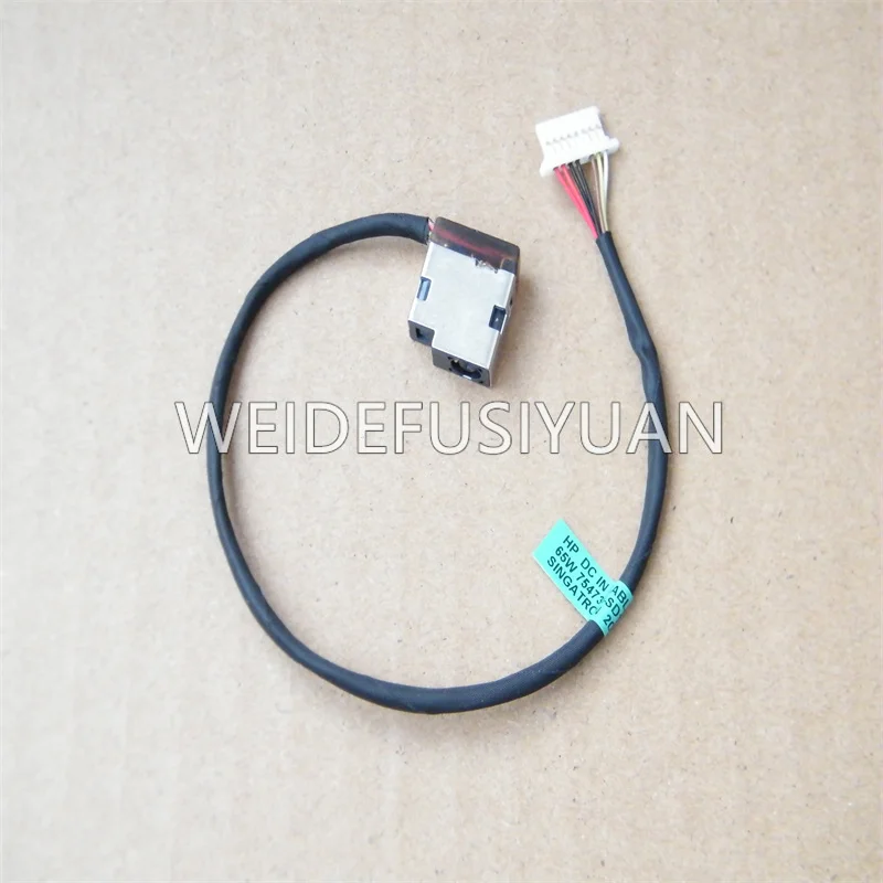 Laptop DC Power Jack Socket Harness Cable For HP Stream 13-C 14-Z 14-Z000 14-X 14-X000 14-X010NR SlateBook 14-P 754734-SD1