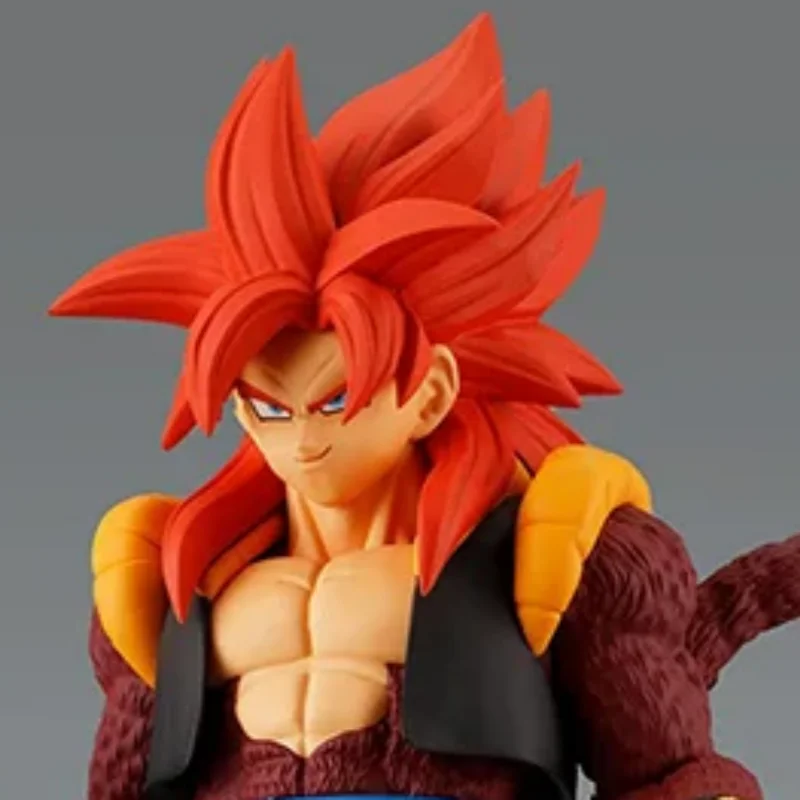 

【100% подлинный】BANDAI SPIRITS, оригинальная модель, украшение Dragon Ball GT Gogeta SSJ4, сплошной край, работает комплект для гаража Departure