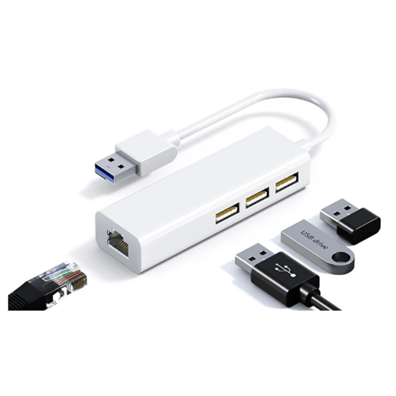 4 In 1 Usb RJ45 Lan…