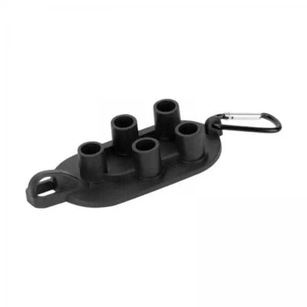 Pressure Washer Nozzle Tip Bracket Rubber Holder Portable Organizer Rack Secure Strap Mount for Quick Connect Nozzles
