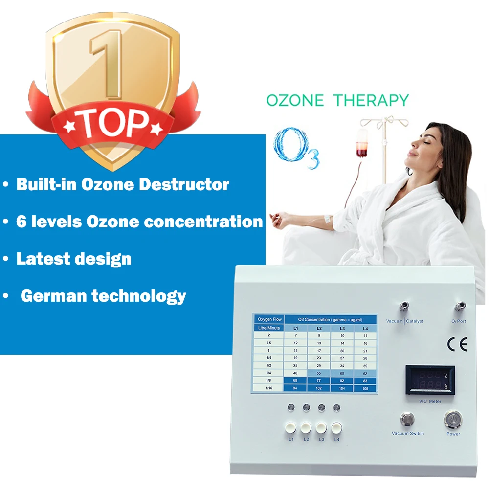 New Arrival Patent Design CE Approval Desktop ozone therapy machine