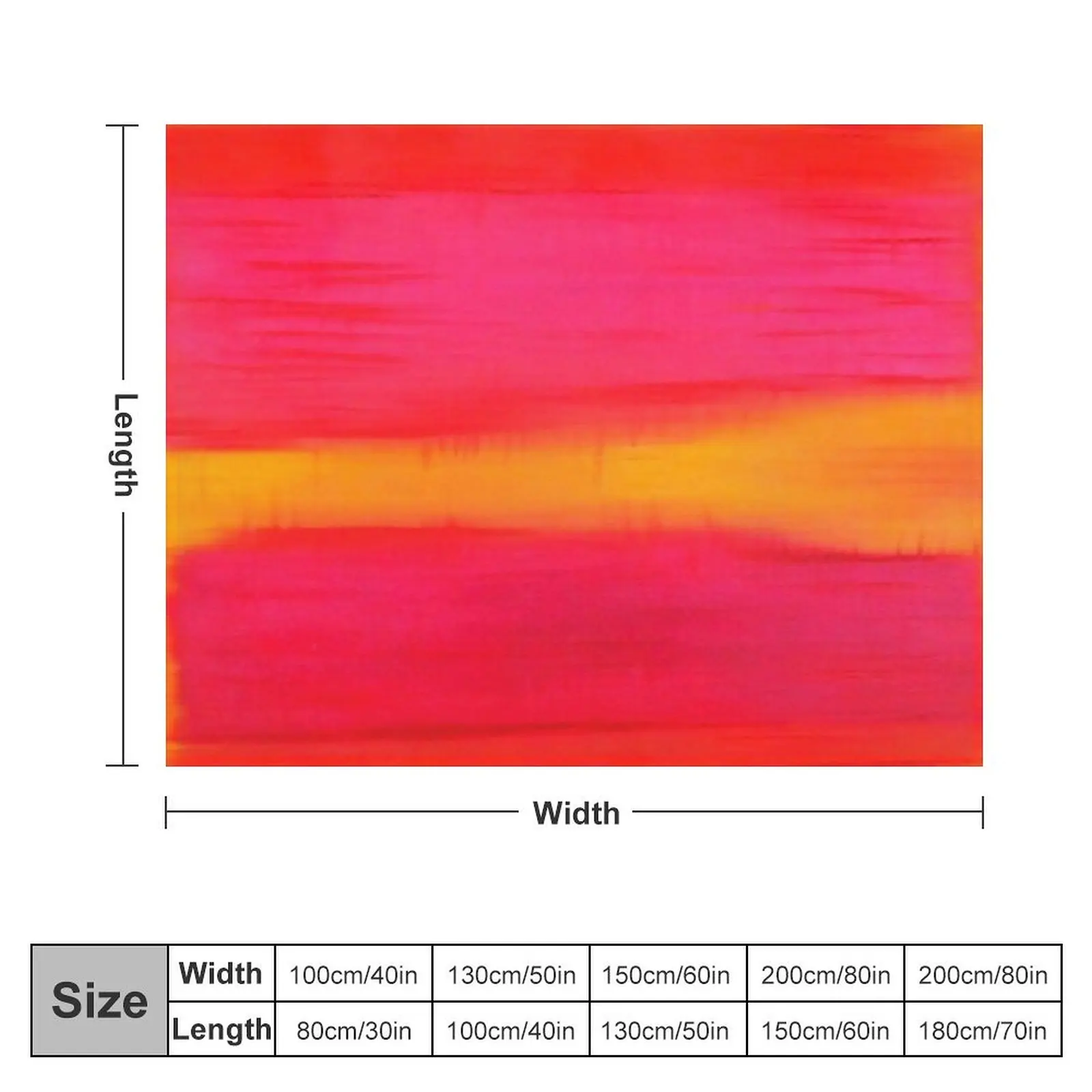 mark rothko painting, pink, yellow, white, artwork by mark rothko Throw Blanket Summer Beddings Tourist Blankets