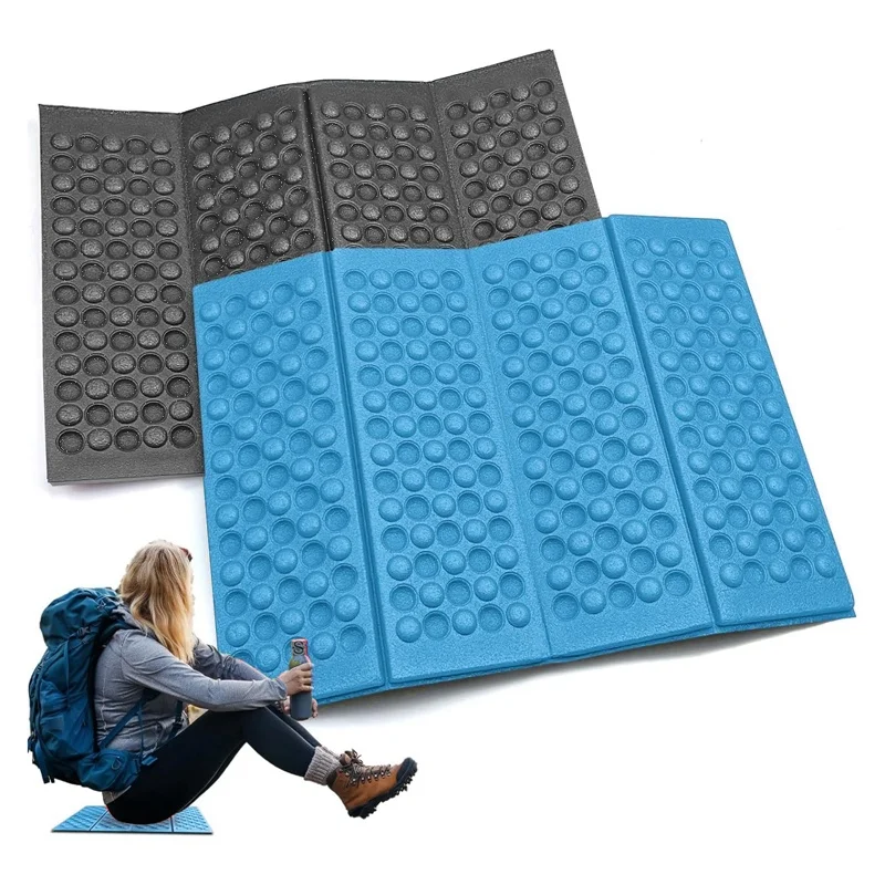 1Pc Lichtgewicht Waterdichte Opvouwbare Mini Knielen En Zitkussen Xpe Foam Opvouwbare Mat Zitkussen Voor Buitenactiviteiten