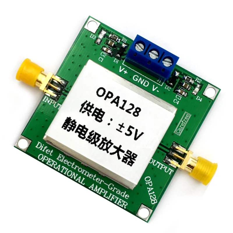 Electrometer-Grade OPA128 Operational Amplifier 1PC Low Bias Low Offset 110Db Gain High Resistance With Shield