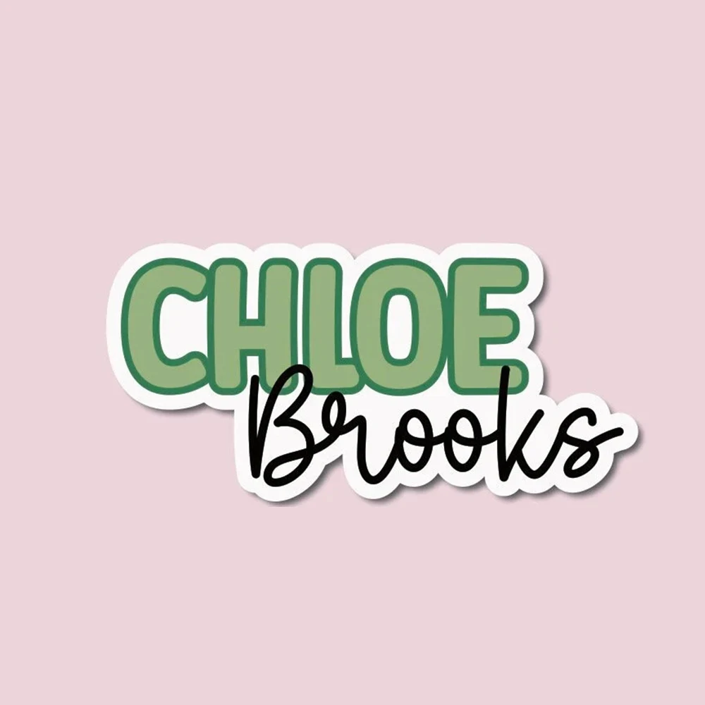 ملصق اسم شخصي، ملصق اسم مخصص، ملصق اسم باستيل، ملصق كمبيوتر محمول، ملصق زجاجة ماء