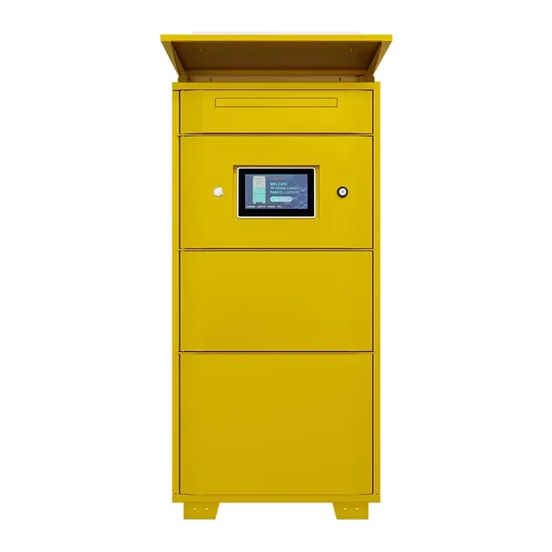 Wholesaler Kiosk Solar Panel Laundry Package Courier Smart Parcel Storage Mailbox Sun Charging Parcel Locker Saving Energy