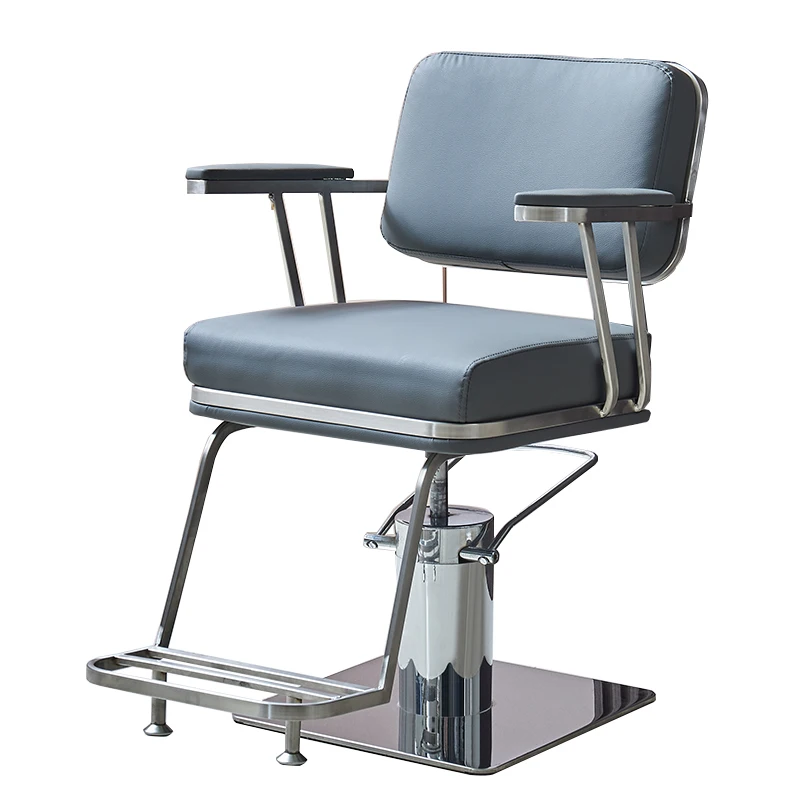 High-end beauty salon chair lift barber rotary dyeing and perm cutting chair