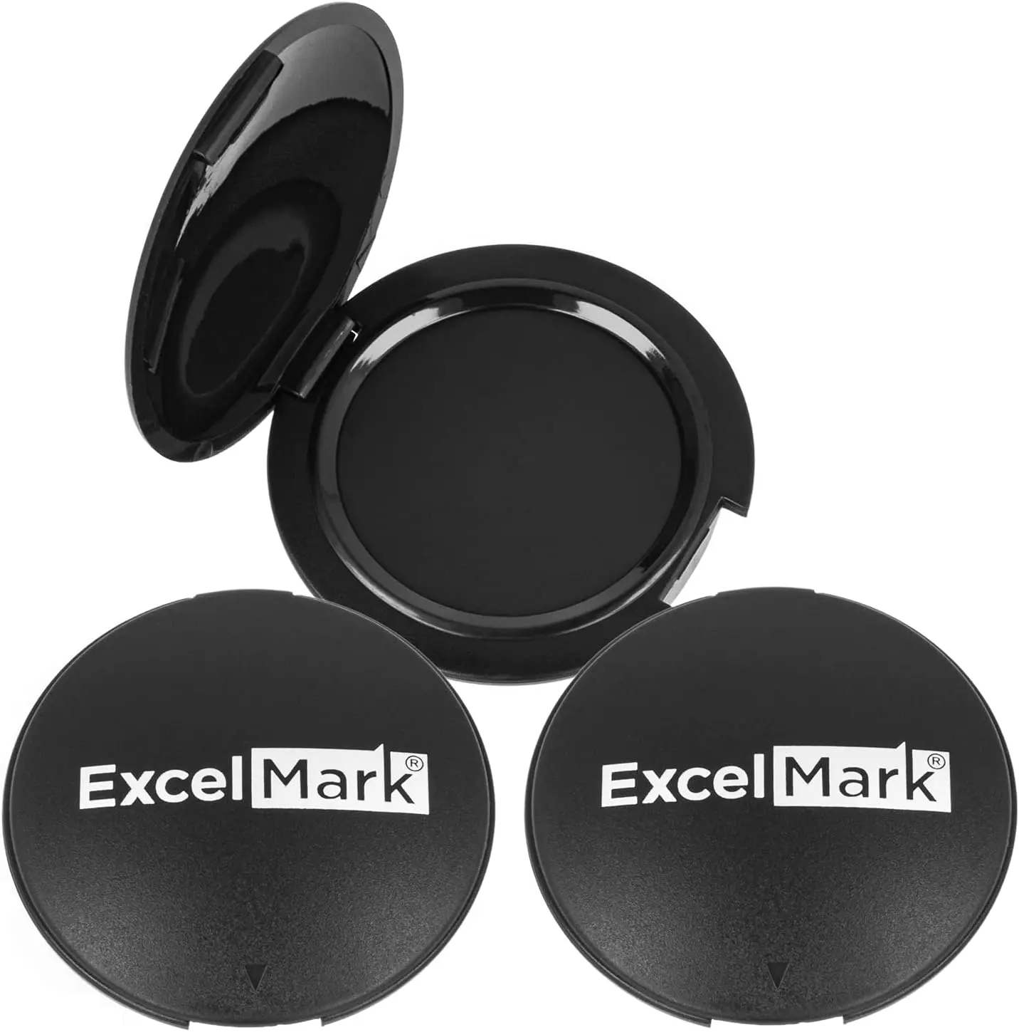 

Inkless Thumbprint Pad Pack of 3, Clean Fingerprint Ink Pad for Check Fraud Prevention, Compact Desk Sticker Pad