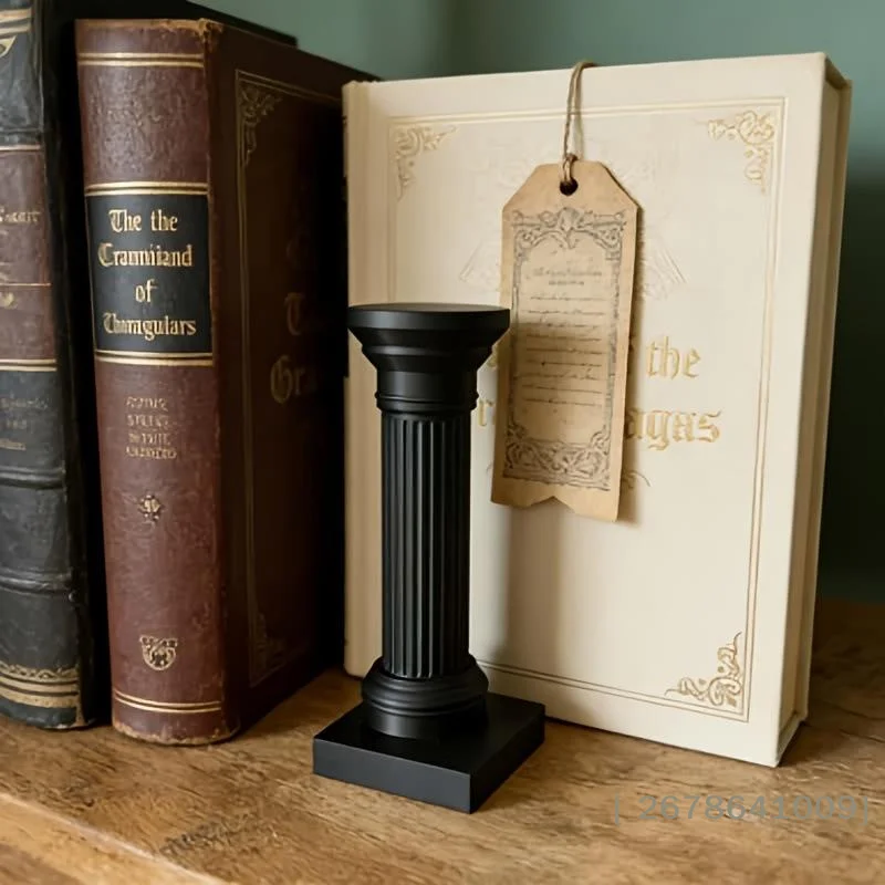 ⚑3D Printed Column Bookends Minimalist Book Stand High Quality Desktop Decor Study Office Gift