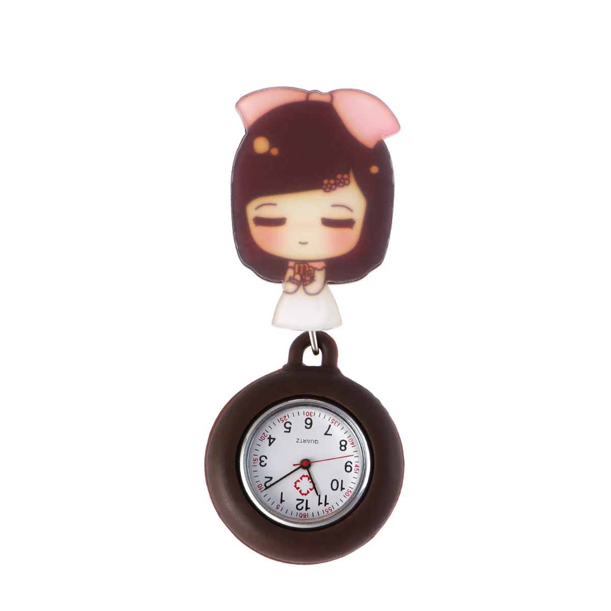 

Nurse Pocket Watch Lightweight Portable Telescopic Medical Hanging Watches Clear Numbers Accurate Timekeeping Gifts