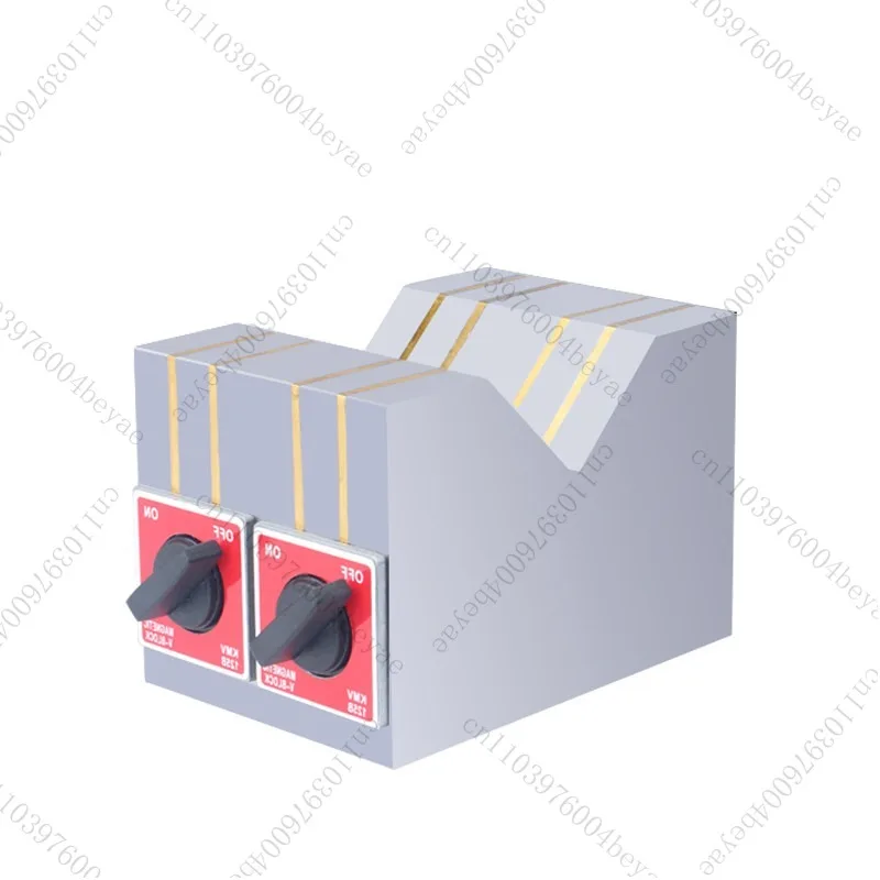 Strong magnetic wire cutting fixed seat Triangle table switch Right angle magnetic seat