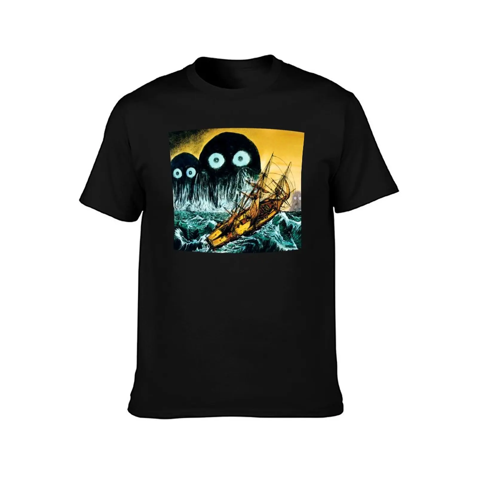 Umibozu, by Shigeru Mizuki T-Shirt Plus Size Short Sleeve T-Shirt
