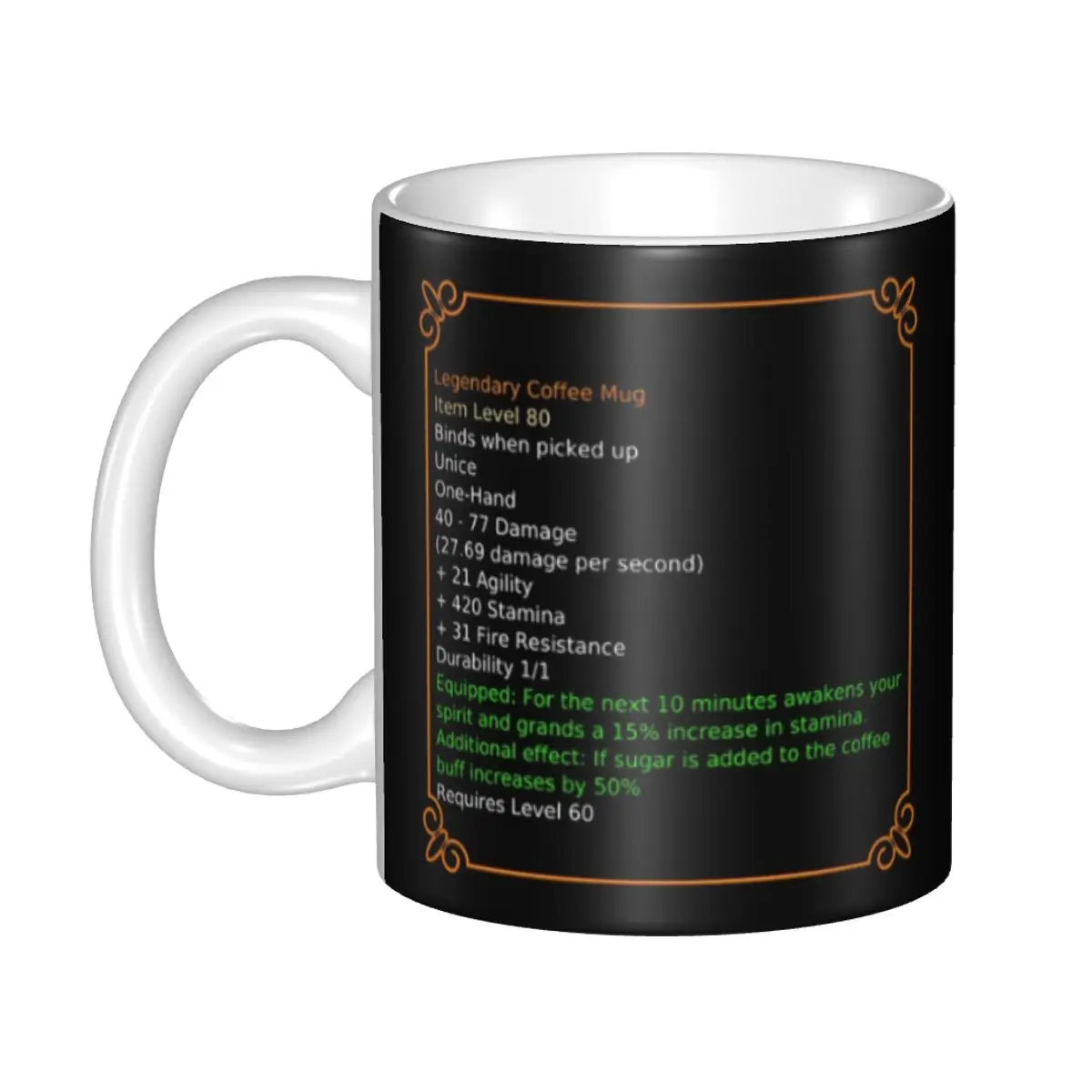 

Customized Warcrafts Mugs DIY Ceramic Milk Tea Coffee Cups
