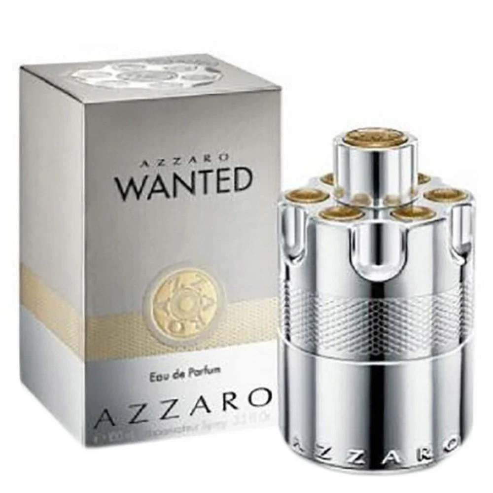 AZZARO The Most Wanted Eau de Parfum Intense – كولونيا خشبية وحارة للرجال مع ملاحظات Fougère والعنبر من خشب العنبر والهيل #1