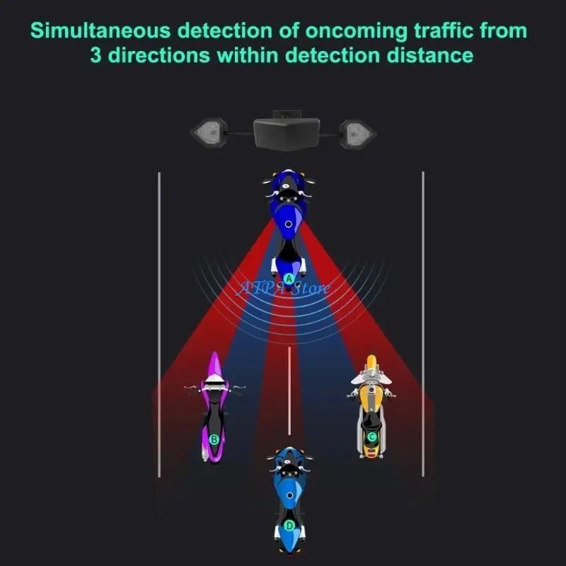 

U13C BSD Distance Assistant Millimeter Detection System Lane Changing Warning