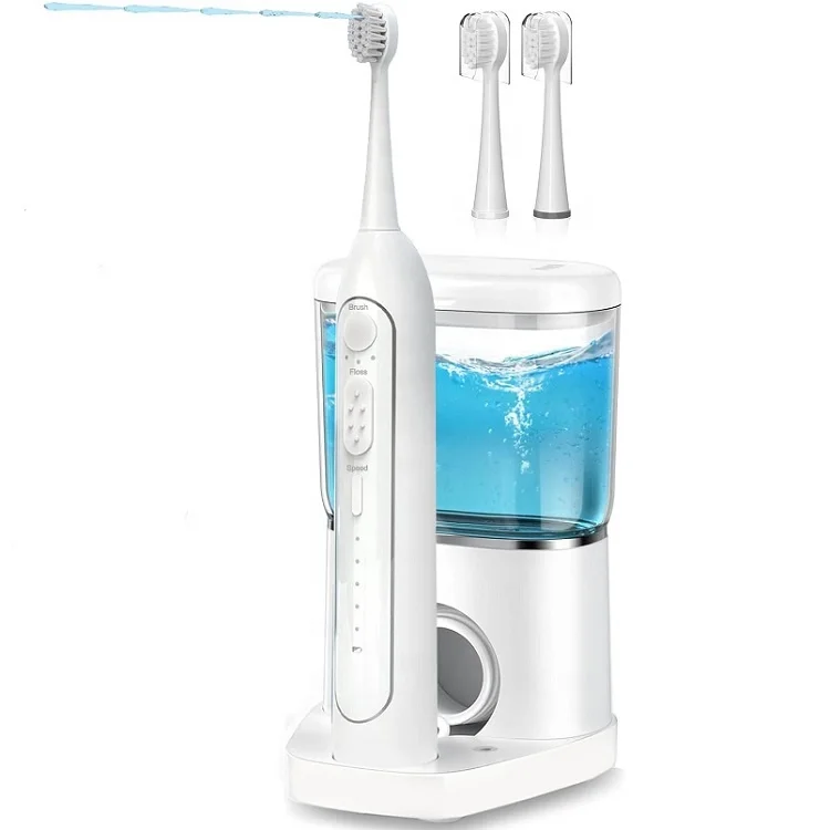 3 in 1 Intelligent Dental Irrigator & Electric Toothbrush With Detachable 500ml Reservoir