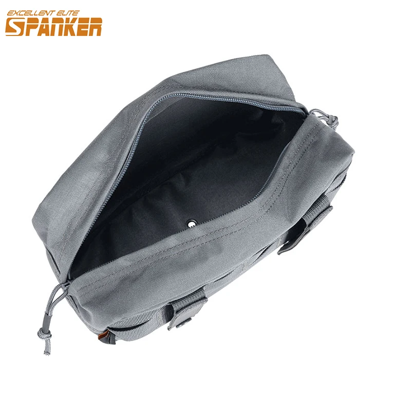 

Тактическая сумка-органайзер EXCELLENT ELITE SPANKER Molle для инструментов, охоты, EDC, горизонтальная, на молнии