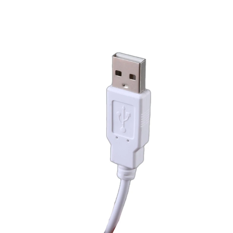 USB Male Plug Wire Connectors USB Power Supply Cable 4 Pin Charging Data Cable