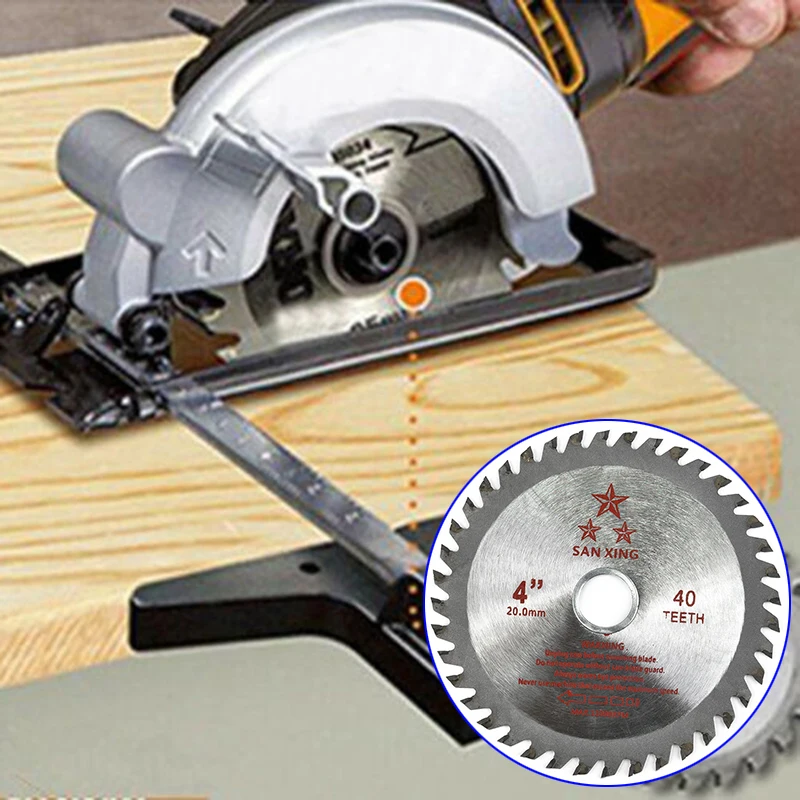 

4/4.5 Inch 115mm 40 Teeth Alloy Circular Sawing Blade Cutting Wood 40 Teeth For Angle Grinder Wood Plastic Power Tools Parts