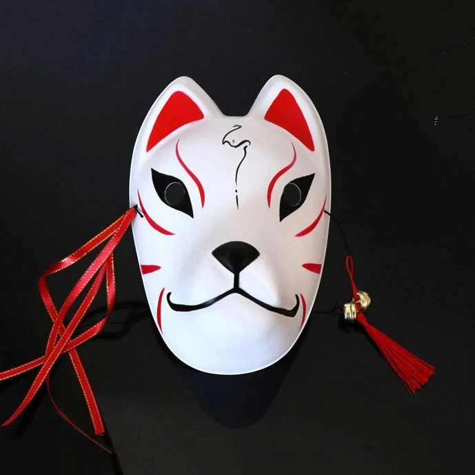 

1PCS Cosplay Costume Props Full Face Cat Mask with Bell Suitable for Parties Photography Decoration Animation Derivatives Toy