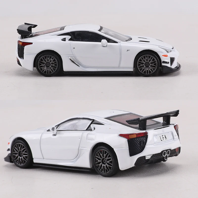 DCT 1:64 LEXUS LFA White NURBURGRING Edition Alloy Model Car view 5